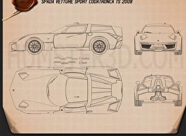 SVS Codatronca TS 2008 car clipart