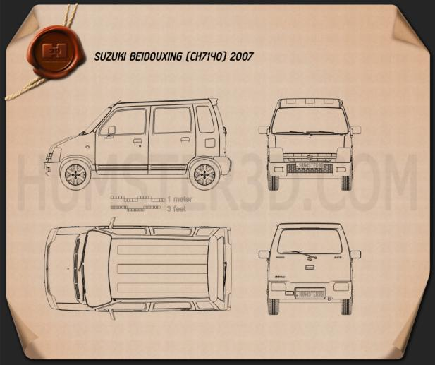 Suzuki Beidouxing 2007 Blueprint