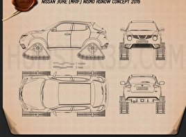 Nissan Juke Nismo RSnow 2015 car clipart