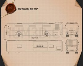 BMC Procity Bus 2017 clipart