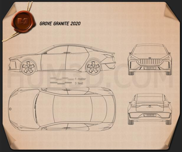 Grove Granite 2020 car clipart