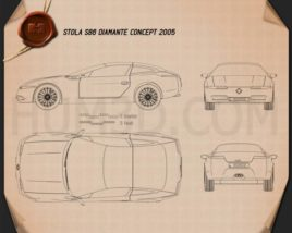 Stola S86 Diamante 2005 car clipart