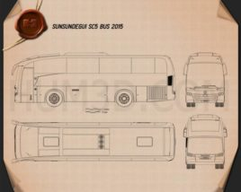 Sunsundegui SC5 Bus 2015 clipart