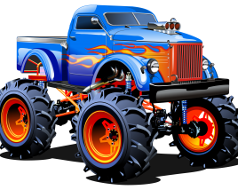 Realistic Monster Truck