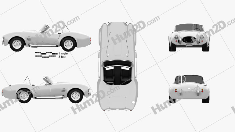 AC Shelby Cobra 427 1965 PNG Clipart