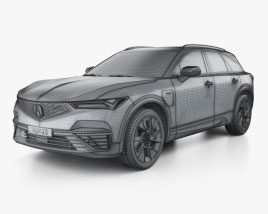 Acura ZDX Type S 2024 car clipart