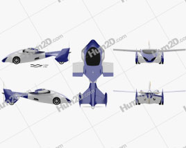 Aeromobil 3.0 2014 Flying Car car clipart