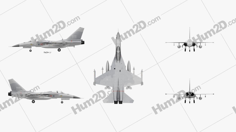 AIDC F-CK-1 Ching-kuo Flugzeug clipart