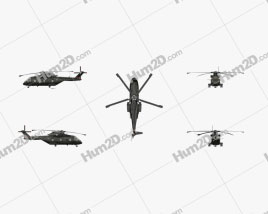 AgustaWestland AW101 Merlin Army Helicopter Aircraft clipart