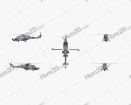 AgustaWestland AW159 Wildcat Rescue Helicopter Aircraft clipart