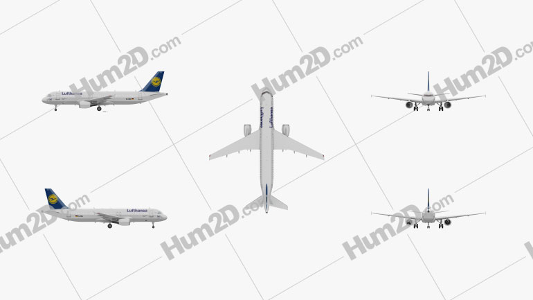 Airbus A320 PNG Clipart