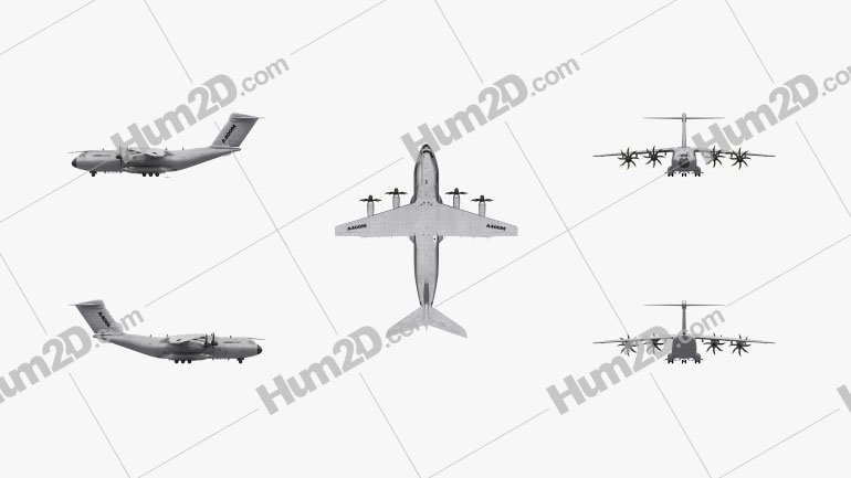 Airbus A400M Atlas Aircraft clipart