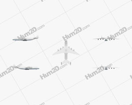Antonov An-225 Mriya Aircraft clipart