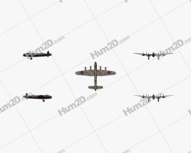 Avro Lancaster Aeronave clipart
