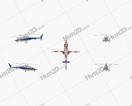 Bell 430 Executive Helicopter Aeronave clipart