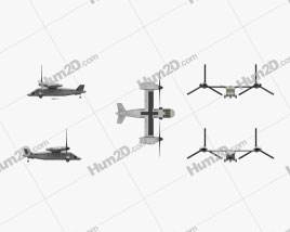 Bell V-280 Valor Vertical Lift Helicopter Aircraft clipart
