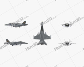 McDonnell Douglas F/A-18 Hornet Blue Angels Jet Flugzeug clipart