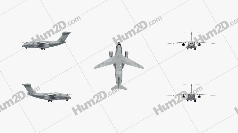 Embraer KC-390 Flugzeug clipart