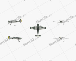 Focke-Wulf Fw 190 Aircraft clipart
