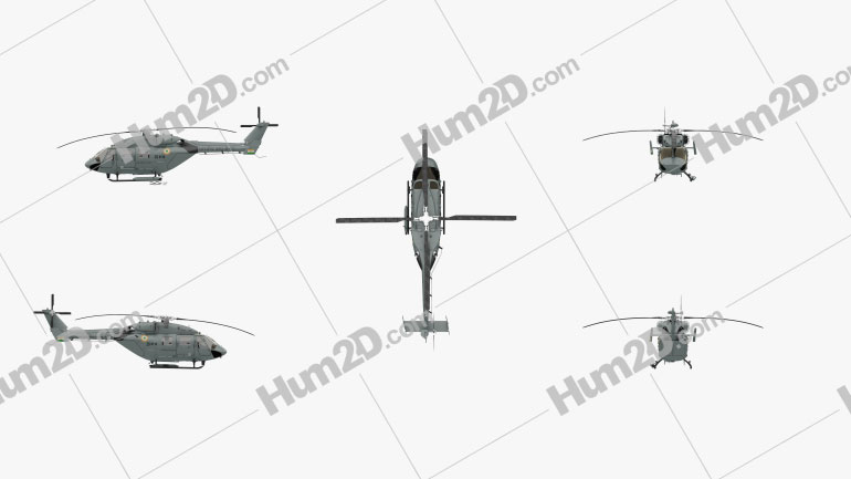 HAL Dhruv Multirole Helicopter Aircraft clipart