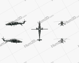 HAL LCH Light Combat Helicopter Flugzeug clipart