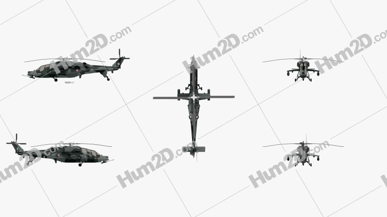 HAL LCH Light Combat Helicopter Aircraft clipart