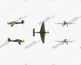 Junkers Ju 87 Stuka Aircraft clipart
