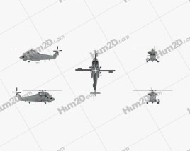 Kaman SH-2G Super Seasprite ASW Helicopter Flugzeug clipart