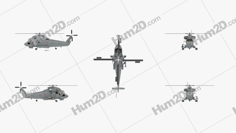 Kaman SH-2G Super Seasprite ASW Helicopter Aircraft clipart