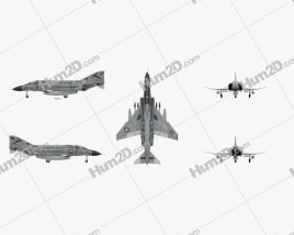 McDonnell Douglas F-4 Phantom II Aeronave clipart