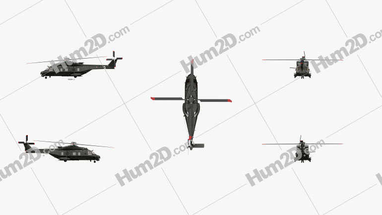 NHIndustries NH90 Military Helicopter Aircraft clipart