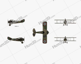 SPAD S.XIII Aeronave clipart