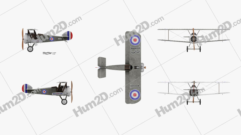 Sopwith Camel Clipart Image