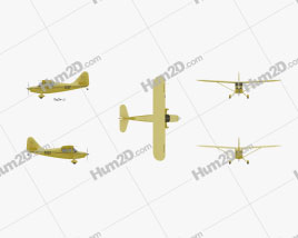 Stinson 108 Aircraft clipart