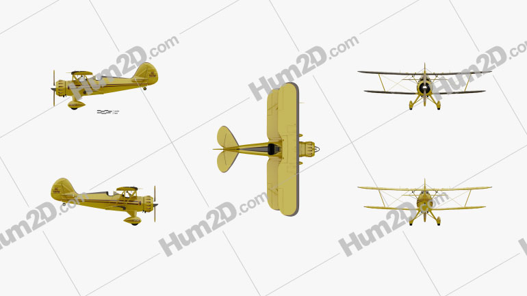 WACO Classic YMF-5C PNG Clipart