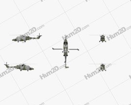 Westland Lynx AH 9 Helicóptero militar Aeronave clipart