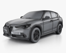 Alfa Romeo Stelvio Q4 2020 car clipart