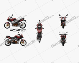 Aprilia Mana 850 GT 2014 Motorcycle clipart