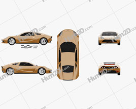 Artega Scalo Superelletra 2017 car clipart