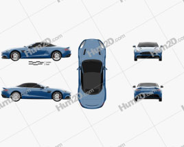 Aston Martin Vanquish Volante 2013 car clipart