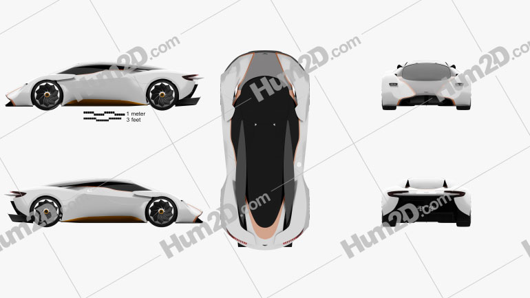 Aston Martin DP-100 Vision Gran Turismo 2014 PNG Clipart