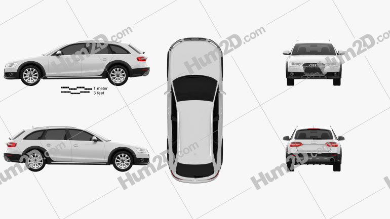 Audi A4 Allroad 2013 PNG Clipart