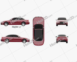 Audi S5 Kabriolett 2012 car clipart