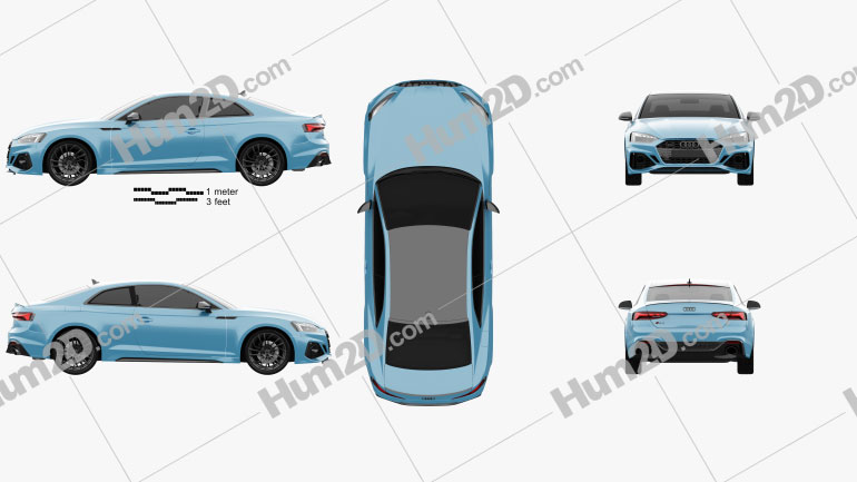 Audi RS5 coupe 2019 PNG Clipart
