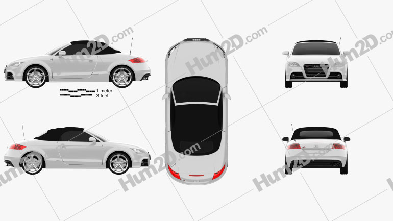 Audi TTS roadster 2010 PNG Clipart