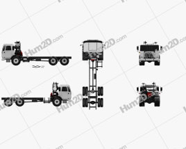 Autocar ACX Chassis Truck 2021 clipart