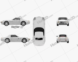 BMW Z8 (E52) car clipart