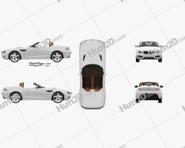 BMW Zagato Roadster 2012 car clipart