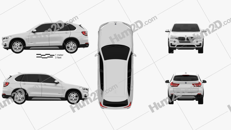 BMW X5 (F15) 2014 PNG Clipart