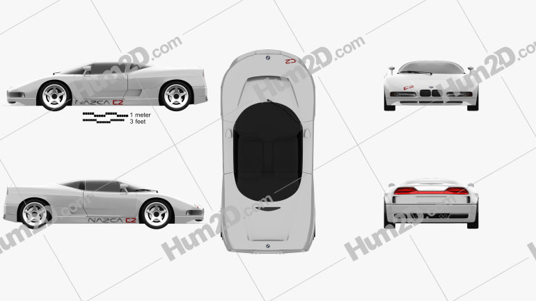 BMW Nazca C2 1991 PNG Clipart